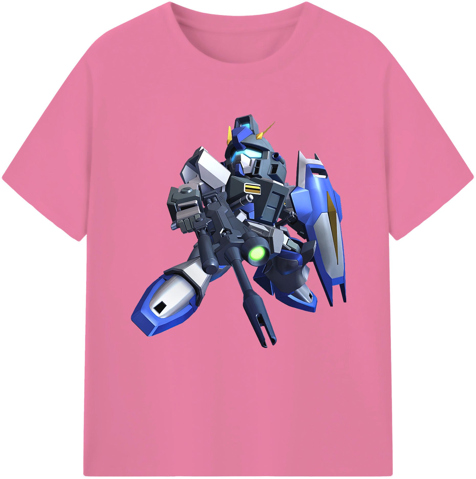 （画像用） 機動戦士ガンダム Mobile Suit Gundam 綿100％半袖Tシャツ（フロントプリント）